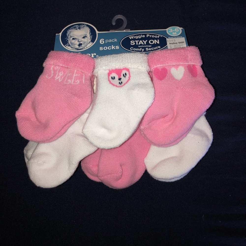 Gerber infant socks (NEW)